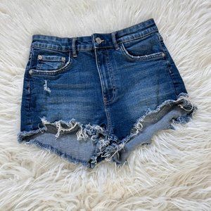 Zara Denim Festival Shorts